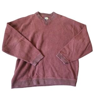 Tommy Bahama Sweater Men's Pullover Sweatshirt Color Black V Neck Men's XL